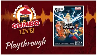 Unmatched Marvel Teen Spirit - playthrough (3p)