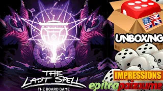 The Last Spell The Board Game - Unboxing & Impressions (EN) by Epitrapaizoume