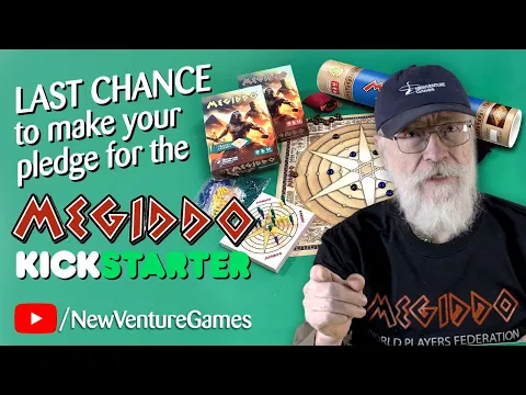 LAST CHANCE! Help us start Megiddo production by April and get a classic abstract strategy game!