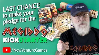 LAST CHANCE! Help us start Megiddo production by April and get a classic abstract strategy game!