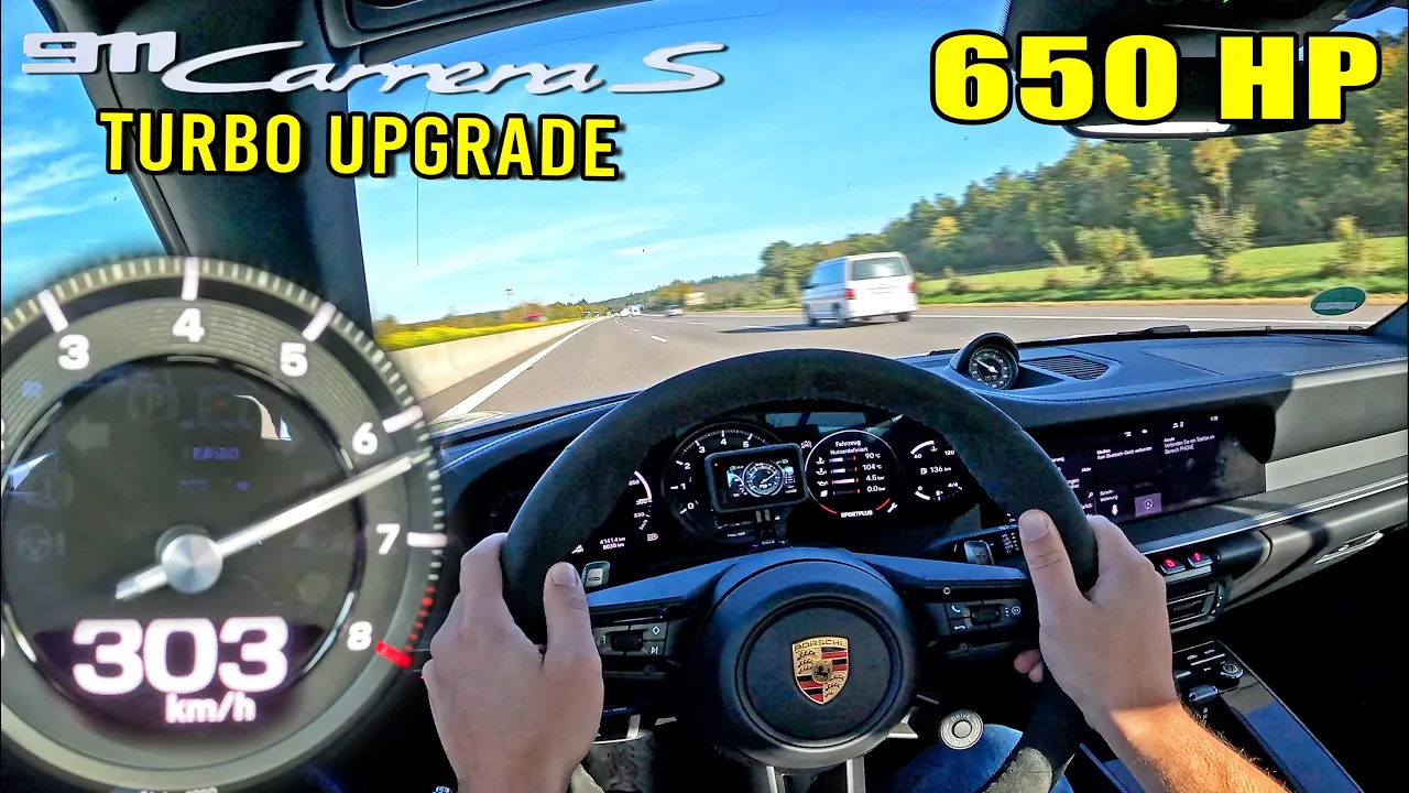 650HP Porsche 992 Carrera S @lceperformance // FASTER THAN A TURBO S!