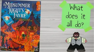 A Midsummer Night’s Fayre - Unboxing & How to Play