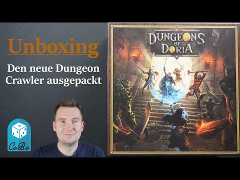 Unboxing ... Dungeons of Doria - Exklusive Präsentation des neuen Dungeon Crawlers - Deutsch 4K