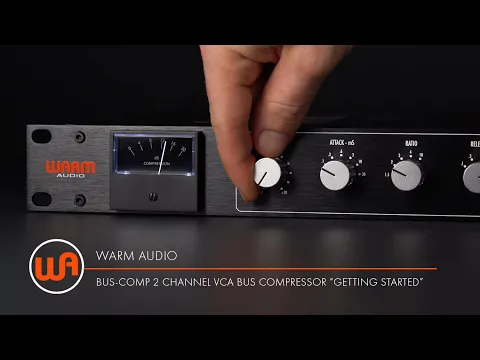 Product video thumbnail for Warm Audio BUS-COMP 2-Channel VCA Bus Compressor