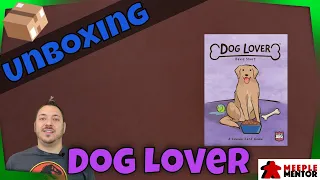 Unboxing Dog Lover card game