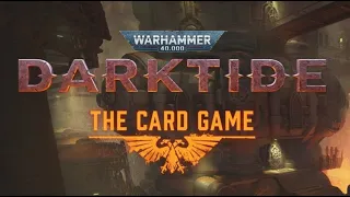 Warhammer Dark Tide The Card Game Part 1 the set up
