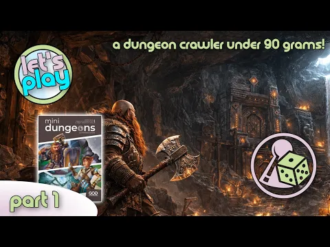 A super lightweight Dungeon Crawler - Let's Play Mini Dungeons - Part 1