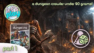A super lightweight Dungeon Crawler - Let's Play Mini Dungeons - Part 1