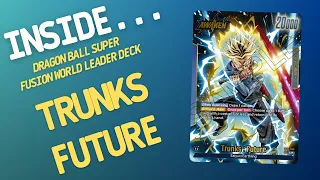 Inside…Future Trunks Leader Deck - Fusion World - Dragon Ball Super Card Game (4K 60fps)