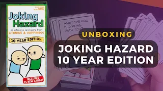 Joking Hazard 10 Year Edition Unboxing (Mature Audiences Only) | DaniCha