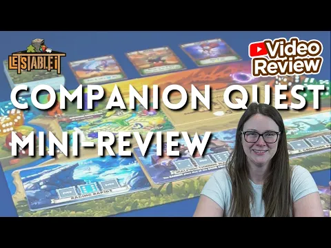 Companion Quest Board Game Review | Dice, Gnomes & Adventure!