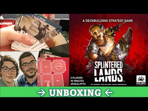 DGA Unboxes Board Games: Splintered Lands