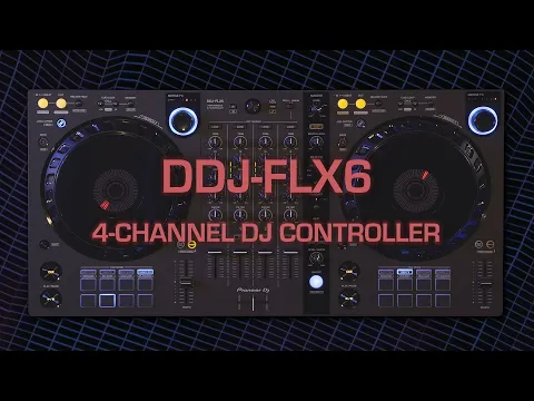 Product video thumbnail for Pioneer DJ DDJ-FLX6 4-Channel Multi-Platform DJ Controller