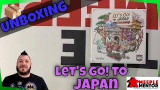 Meeple Mentor Unboxes Let's Go! To Japan