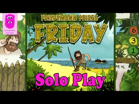 Friday, Live Solo Play - Let's help Robinson Crusoe survive
