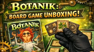 BOTANIK board game unboxing @boardgameworld