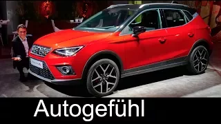 Seat Arona World Premiere REVIEW all-new SUV neu - Autogefühl