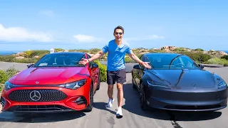Is the Mercedes CLA EV a better Tesla Model 3?