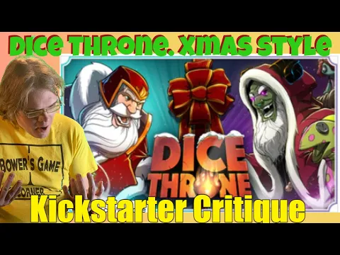 Dice Throne: Santa VS Krampus - Kickstarter Critique Review