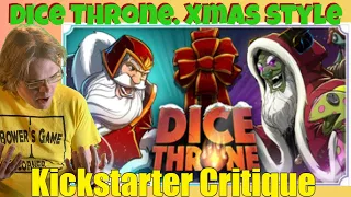 Dice Throne: Santa VS Krampus - Kickstarter Critique Review