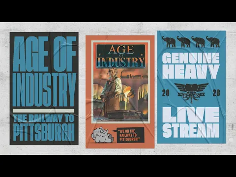 Age of Industry (Revisited) - 4p Play-through & Roundtable Discussion by Heavy Cardboard