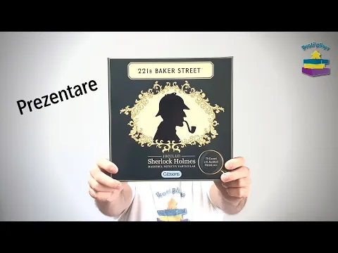 Cum se joaca 221B Baker Street - Sherlock Holmes (RO) [Board game #178]