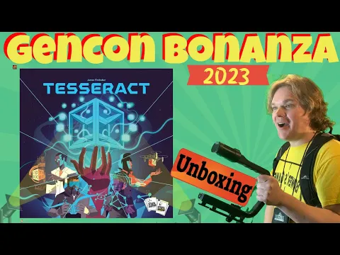 Tesseract Hot Game Unboxing At Gen Con 2023