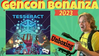 Tesseract Hot Game Unboxing At Gen Con 2023
