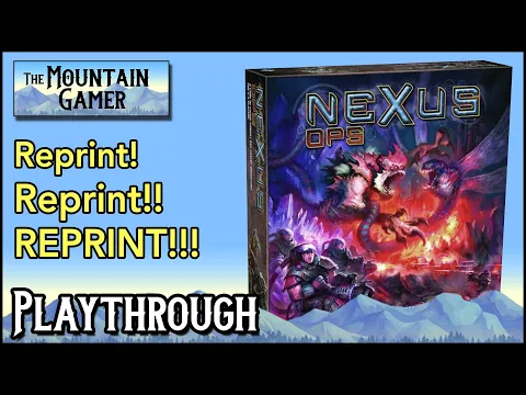 Playthrough & Review Nexus Ops【ツ】How To Play this Sci-Fi Miniatures War Game!