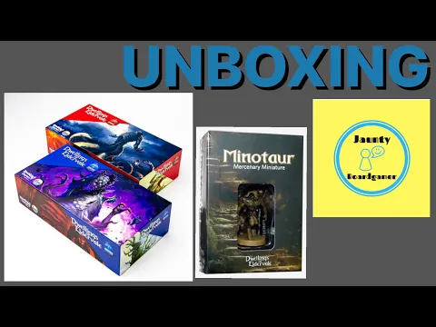 Dwellings of Eldervale Deluxe & Legendary Upgrades, Minotaur Miniature - UNBOXING