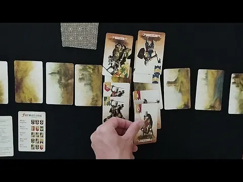 Battle Line: Medieval two player boardgame #cardgame AmassGames #howtoplay #review #bgg #hd Knizia