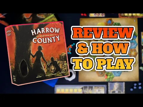 Harrow Country Review & How to Play! | A Game of Gothic Semi-asymmetrical conflict!