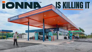 IONNA Totally Gets It! Convenience Store, Driver Lounge, & 400kW Pull-Thru Charging