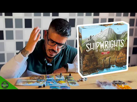 Shipwrights of the North Sea - Ревю Настолни Игри | Построй кораб, отгледай село...