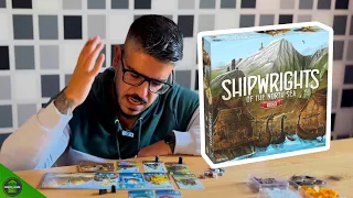 Shipwrights of the North Sea - Ревю Настолни Игри | Построй кораб, отгледай село...