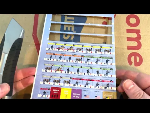 How To Cut Counters Off the Sprue