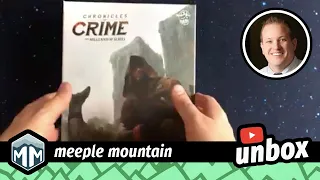Chronicles of Crime: 1400 - Unboxing