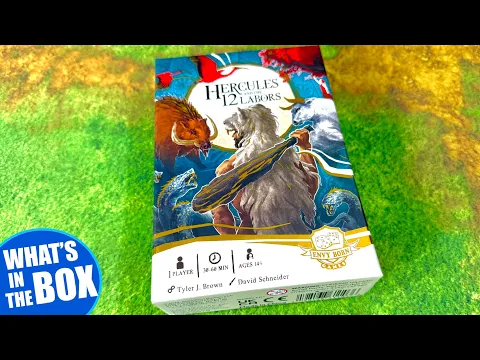 HERCULES and the 12 LABORS Game Unboxing