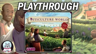 Viticulture World - 2 Player Playthrough