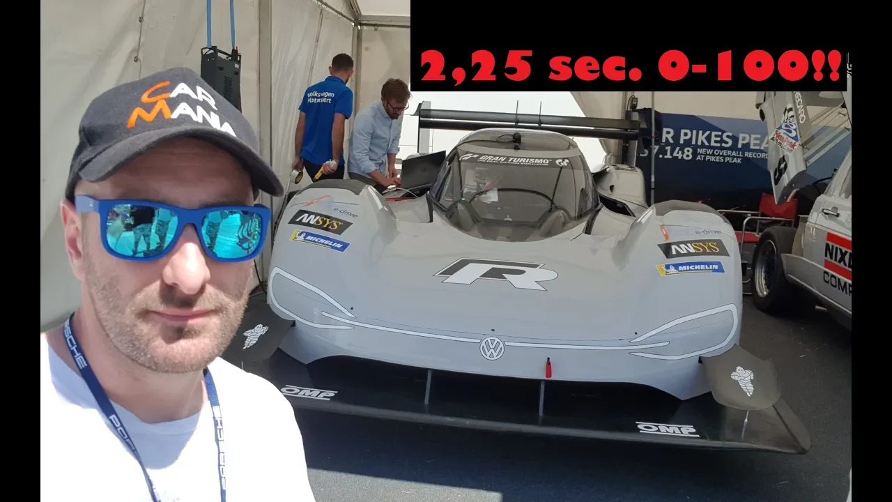Volkswagen I.D. R - First Electric Racing Car - REVIEW + INTERVIEW Driver Romain Dumas