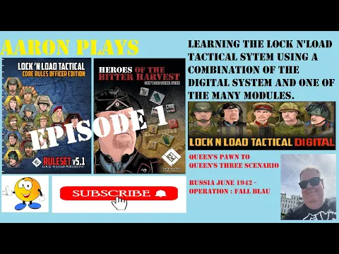 LOCK 'N LOAD TACTICAL - FIRST LOOK - LEARNING the GAME!