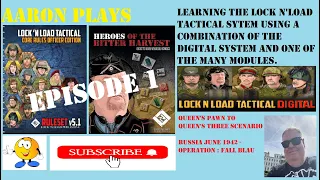 LOCK 'N LOAD TACTICAL - FIRST LOOK - LEARNING the GAME!