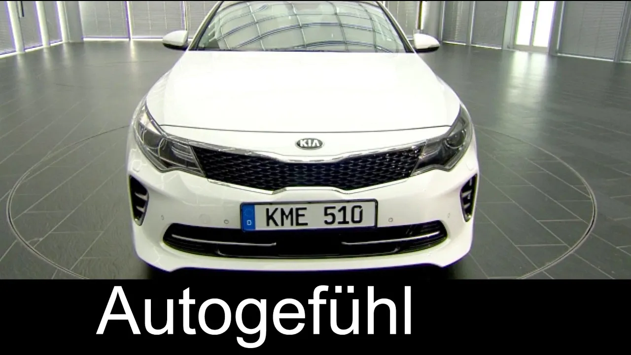 All-new Kia Optima GT 2.0 T-GDi Preview & 1.7 CRDi Exterior/Interior 2016