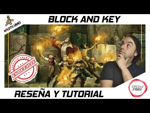 BLOCK AND KEY Reseña y Cómo se juega / Tutorial Selección de Trúquilis - Maldito Games