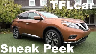 2015 Nissan Murano Sneak Peek Review in Ultra High Def TFL4K