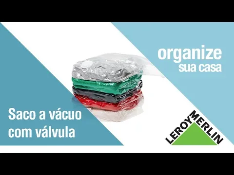 Saco a Vácuo Manual 2 Unidades 30x45cm Spaceo