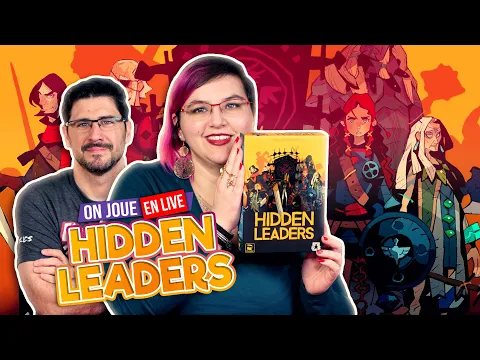 [Règles & Partie] HIDDEN LEADERS | 2 joueurs | Matagot | VOD Live