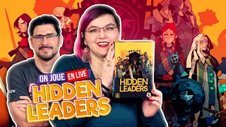 [Règles & Partie] HIDDEN LEADERS | 2 joueurs | Matagot | VOD Live