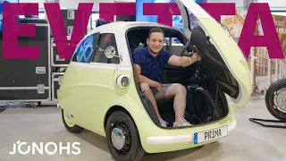 Evetta Ersteindruck - elektrische Isetta als Alternative zu Twizy, Vespa und co?