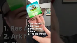 Blind Ranking 5 board games! How’d I Do??